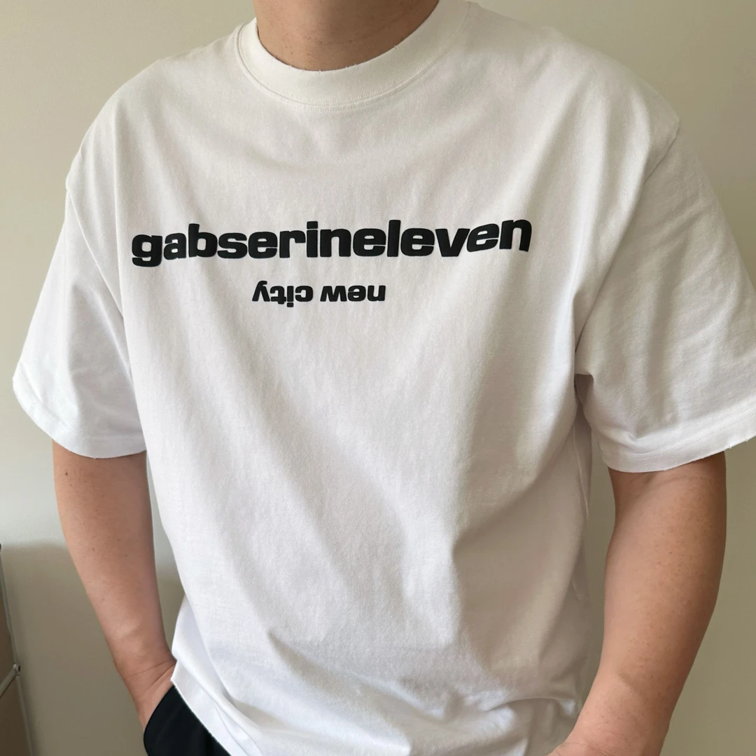 DAEVU大码男装春夏重磅宽松廓版加肥加大圆领男士短袖t恤内搭半袖