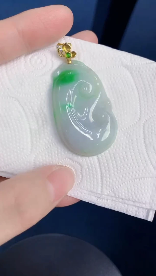 颈饰未镶嵌翡翠天然翡翠缅甸A货