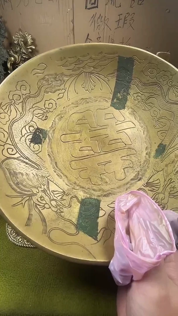 江*忆亿锦铜回流铜器摆件428