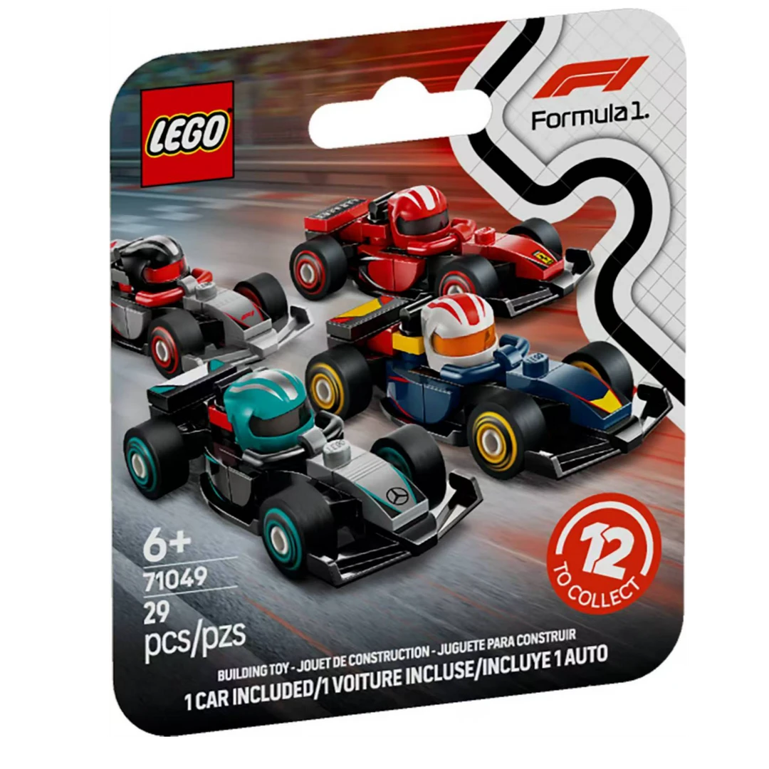 LEGO/乐高【冠希专属】（压盒）乐高71049 F1赛车抽抽乐一整套