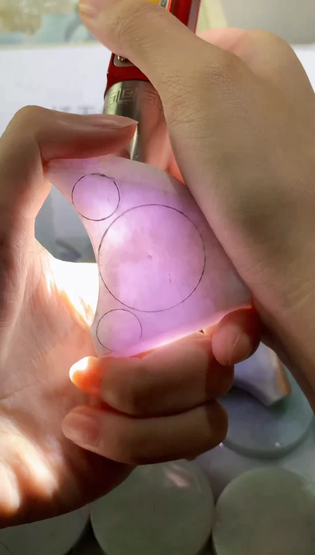 裸石翡翠天然缅甸翡翠A 124