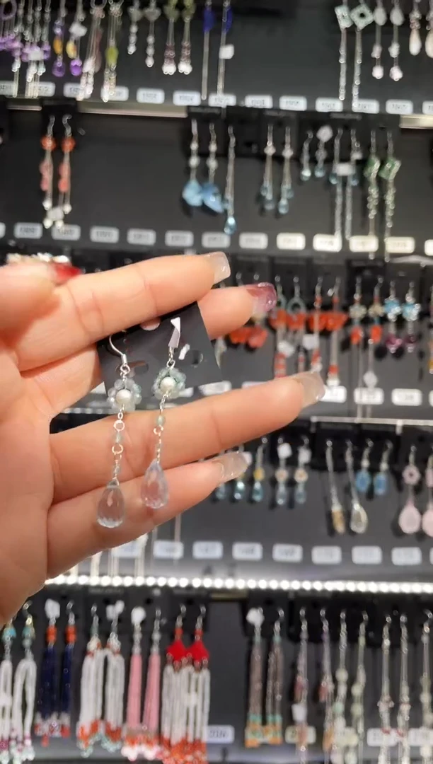 【闪购商品】紫晶耳饰银S925镶嵌墨谣郡主