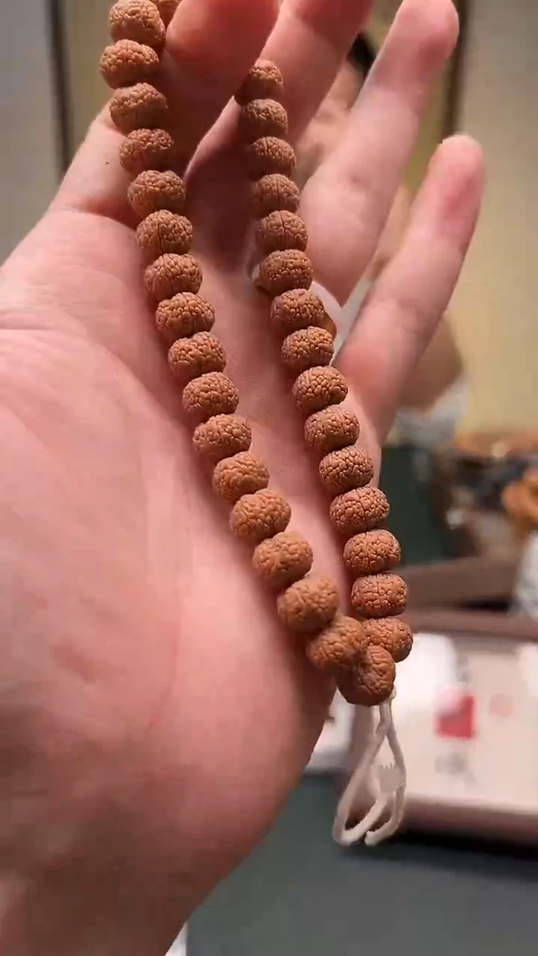 手串金刚菩提10mm左右 四瓣龙鳞小金刚手持
