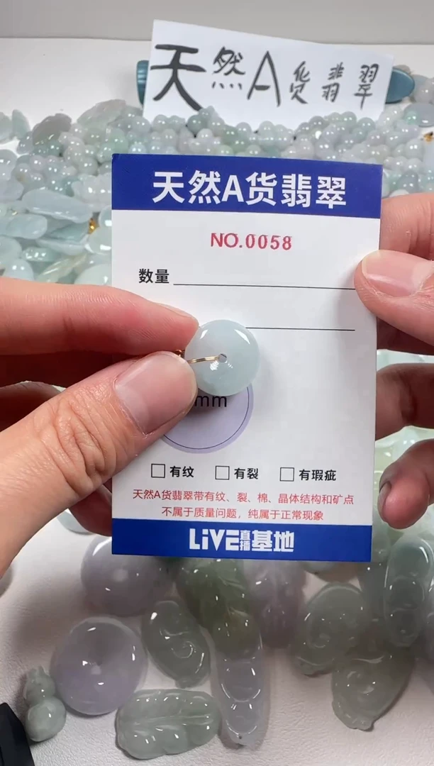 吊坠(不含链)未镶嵌翡翠58