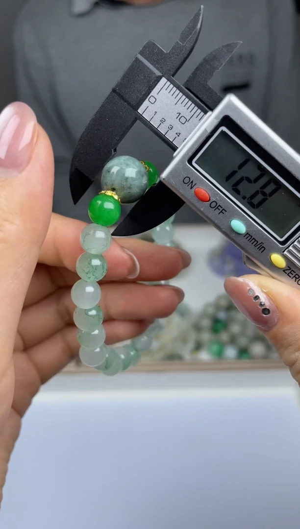 未镶嵌手链翡翠A30单珠手链