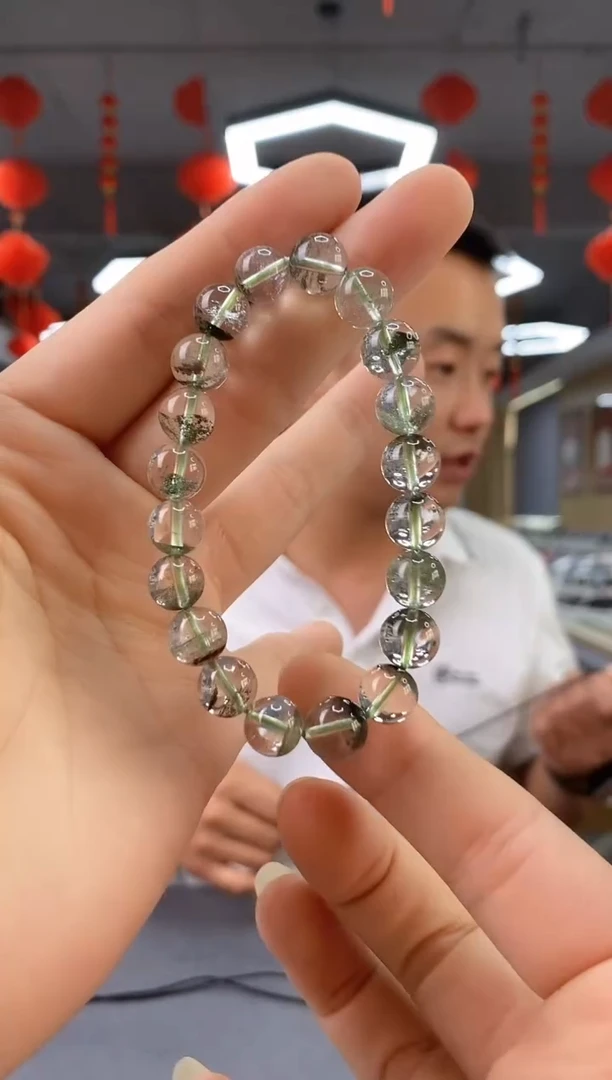 水晶手串未镶嵌颜色多样性拍一发一 yp