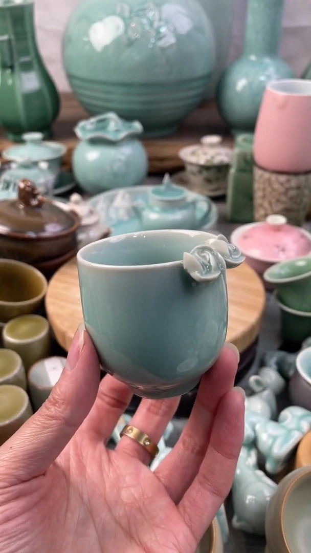 【闪购商品】手工捏花 福利款 慧仙青瓷 瓷器