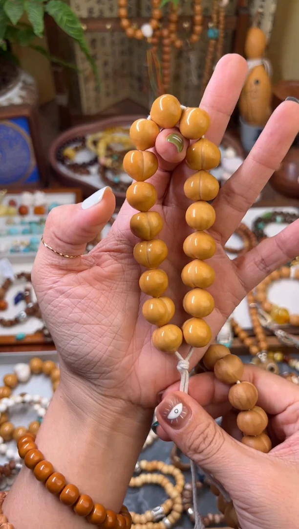 手串猴头核桃猴头核桃光面单圈手持