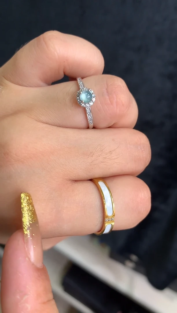 翡翠戒指未镶嵌3定制翡翠-多样性发货（发其一）