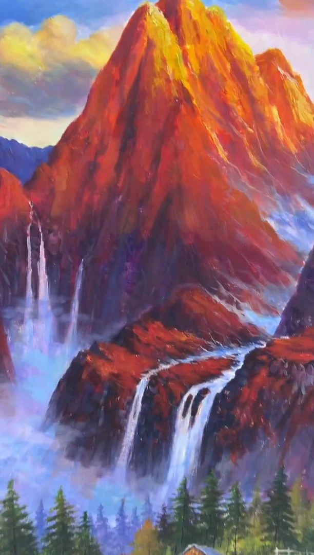 国画刘立荣亲笔绘画手绘作品D55