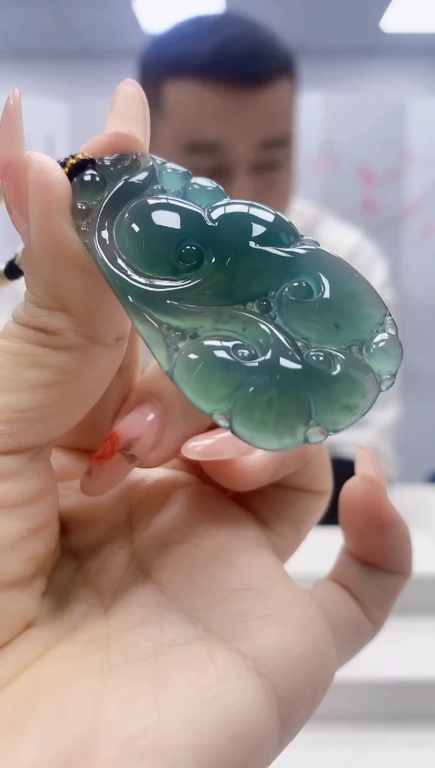 未镶嵌定制翡翠4898ty-毛货挂件17