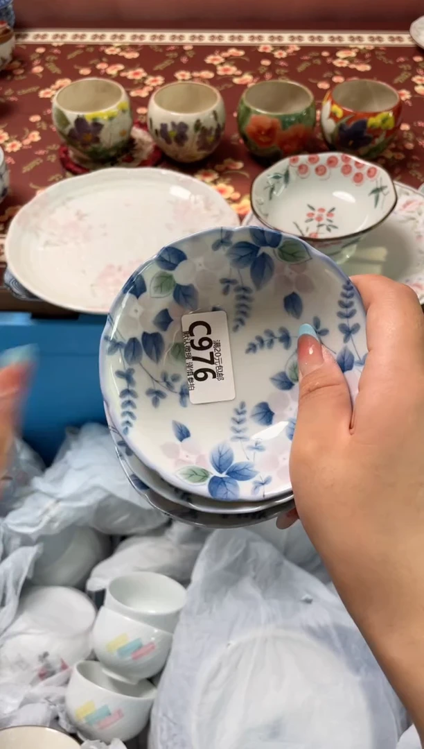 瓷片阿*瓷器瓷器C976