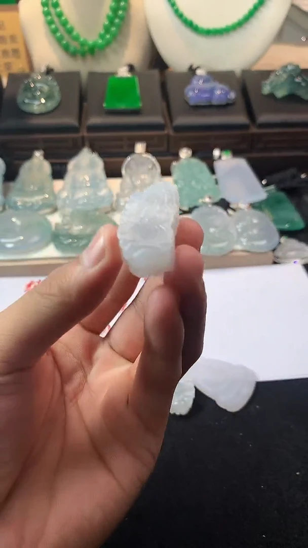 未镶嵌定制翡翠   5074毛货不退不换