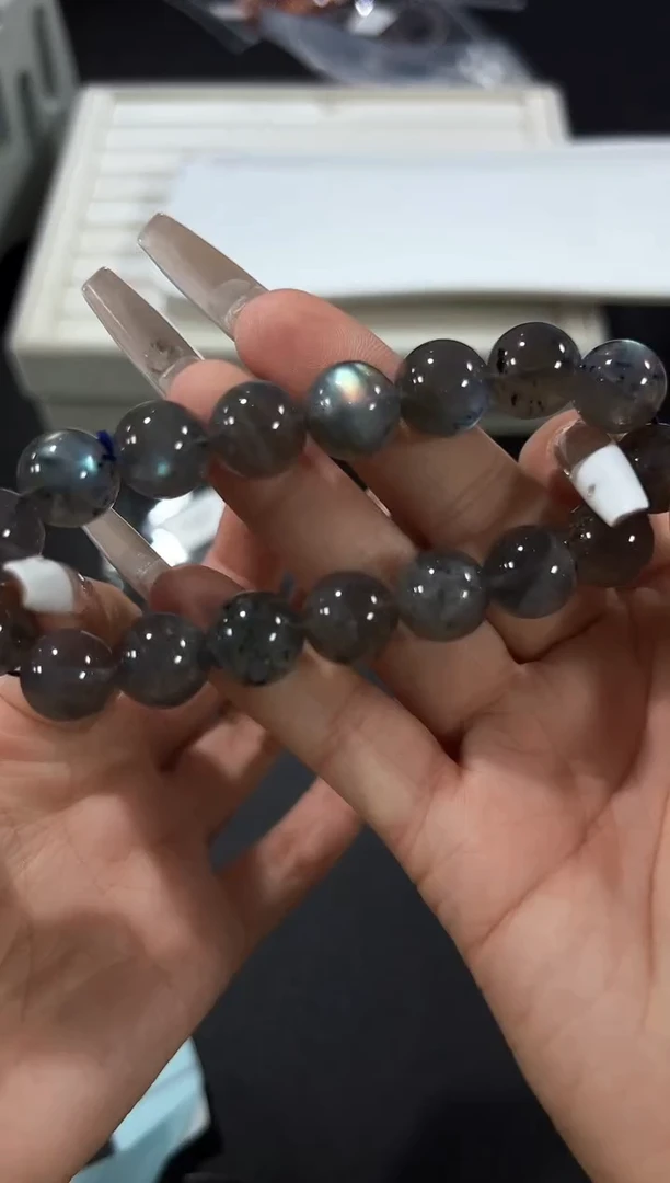未镶嵌手串长石69l多样性发其一【1条】默认微瑕12mm