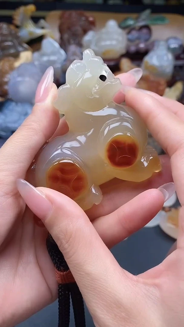 【闪购商品】玛瑙/玉髓颈饰未镶嵌dd
