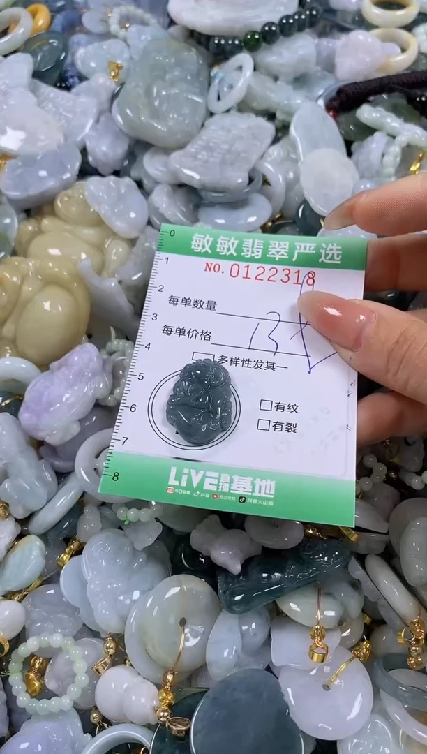 【闪购商品】翡翠颈饰未镶嵌闪购0122318