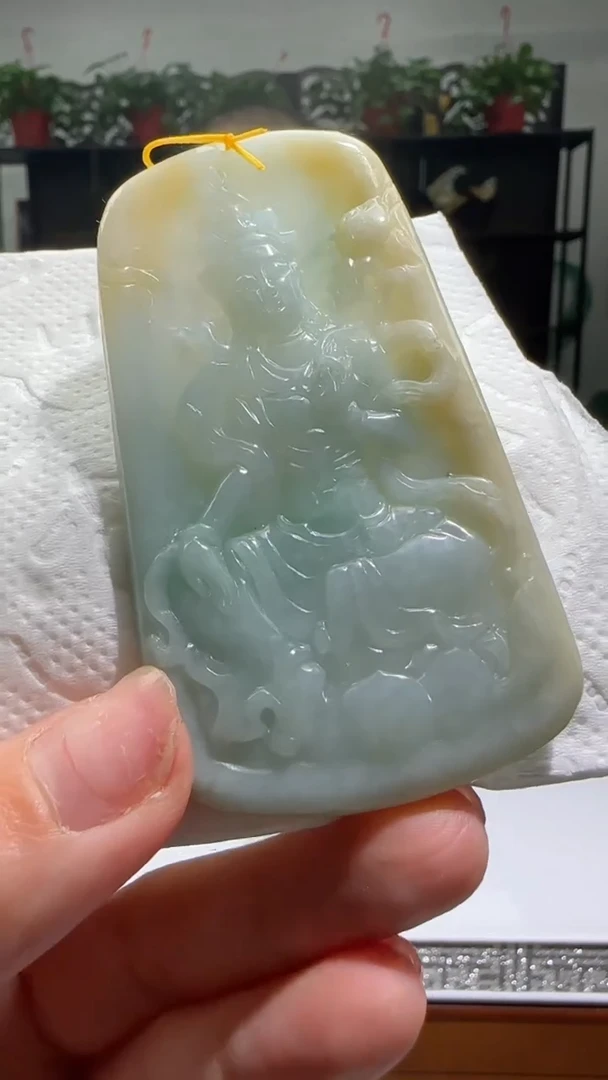 【闪购商品】翡翠颈饰未镶嵌天然翡翠A货吊坠