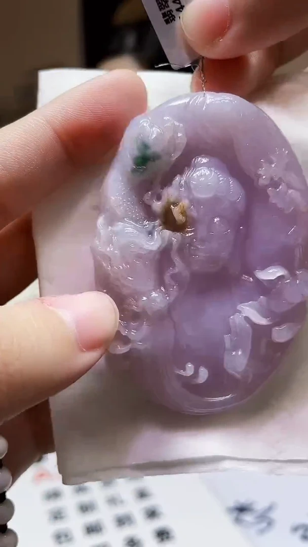 未镶嵌定制翡翠吊坠34