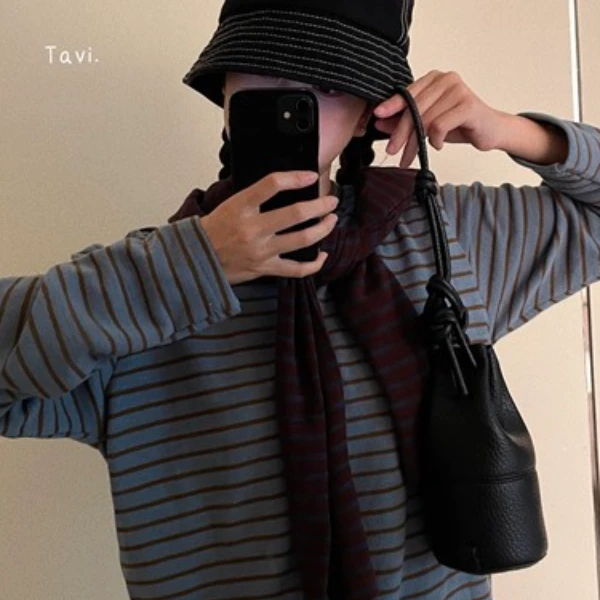 【杭州S姐  精品女装】条纹t恤19048