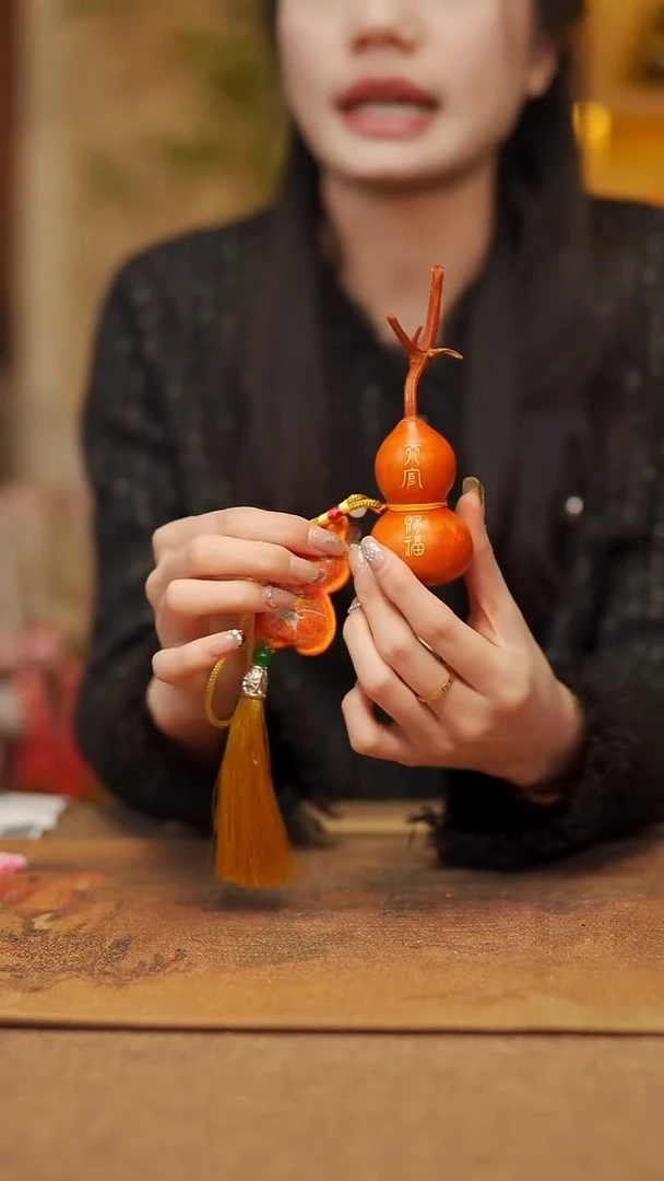 【闪购商品】647宴禾堂天然漆艺小葫芦--58