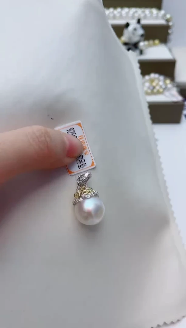 【闪购商品】海水珍珠颈饰银S925镶嵌A52