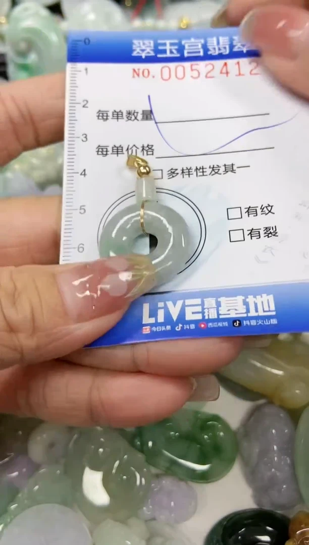 【闪购商品】翡翠颈饰未镶嵌闪购0052412