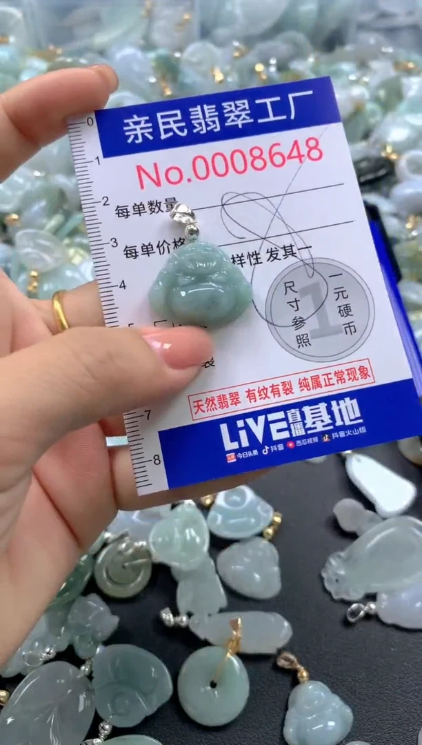 颈饰未镶嵌翡翠8648