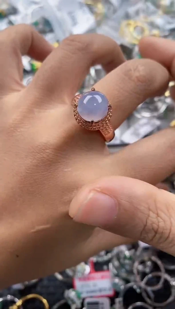 未镶嵌戒指翡翠888     1