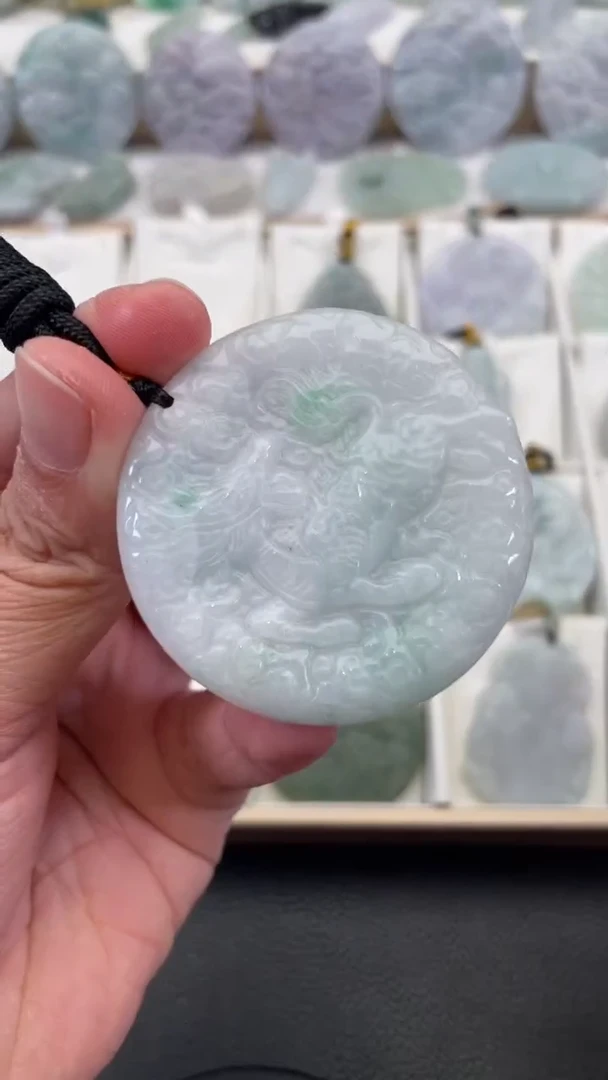 颈饰未镶嵌翡翠天然缅甸翡翠A货288