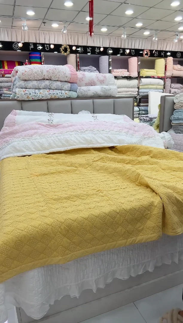 棉瑕疵纯棉砂洗垫子200*230