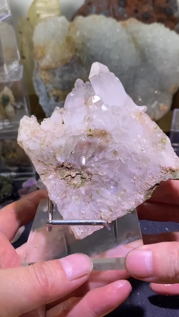 未镶嵌珠宝半成品水晶53号四川美姑超七花园水晶