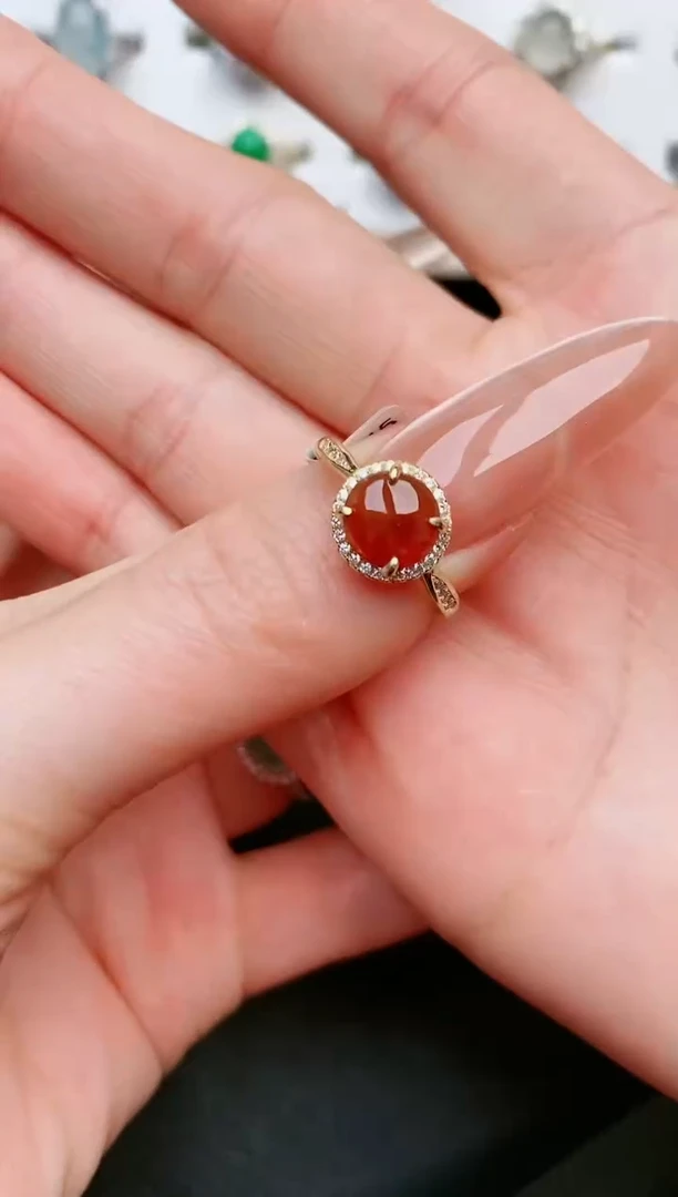 【闪购商品】翡翠戒指银S925镶嵌.....