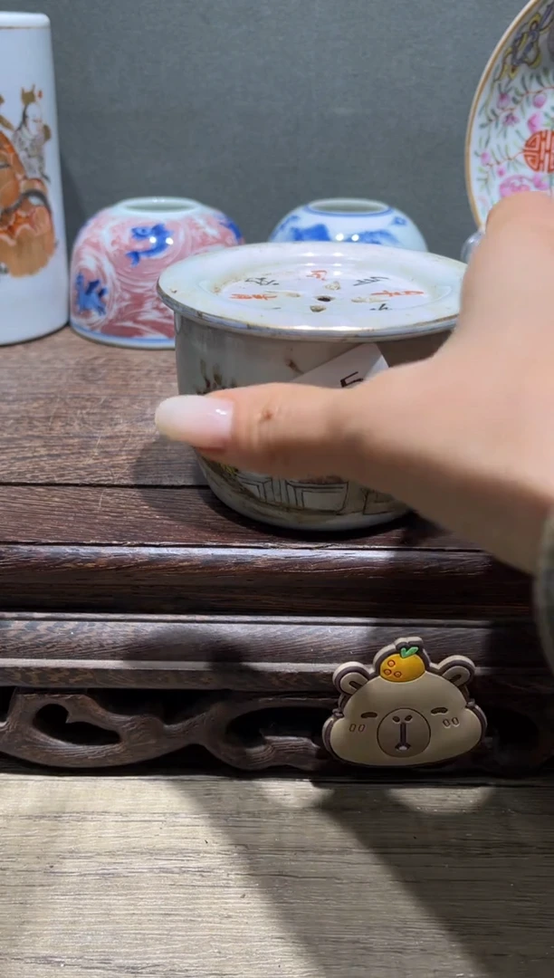 瓷片康**生A935 瓷器小摆件小摆件