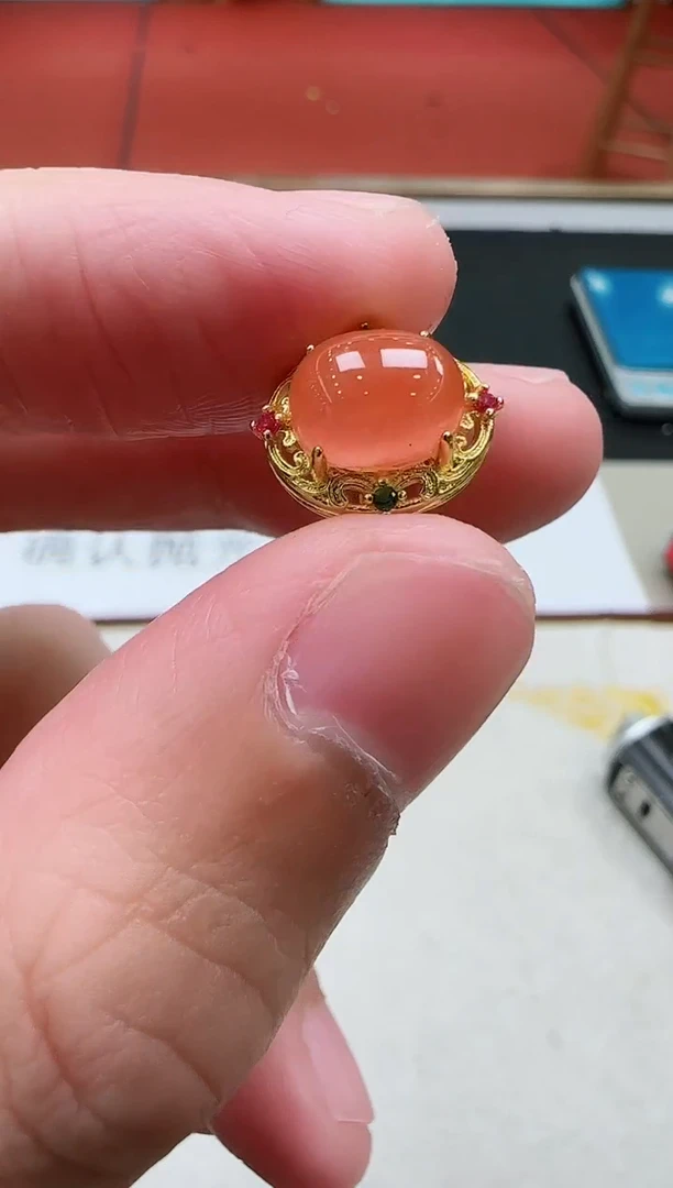 颈饰未镶嵌南红玛瑙LX南红戒指XP9-多样性发其一