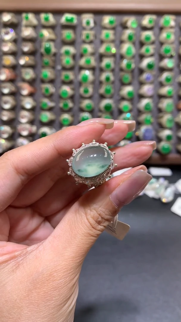 未镶嵌定制翡翠天然缅甸A货翡翠  10.2