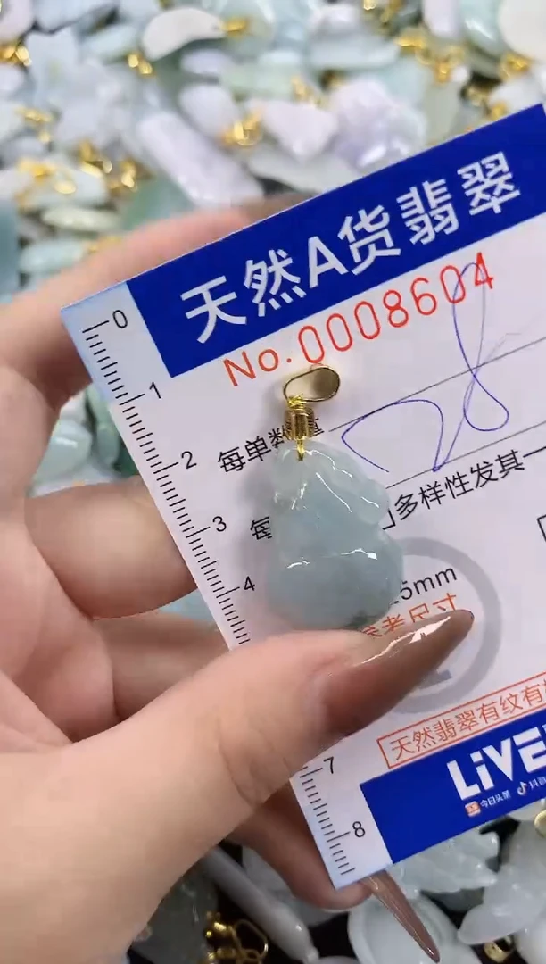 翡翠未镶嵌颈饰天然A货翡翠