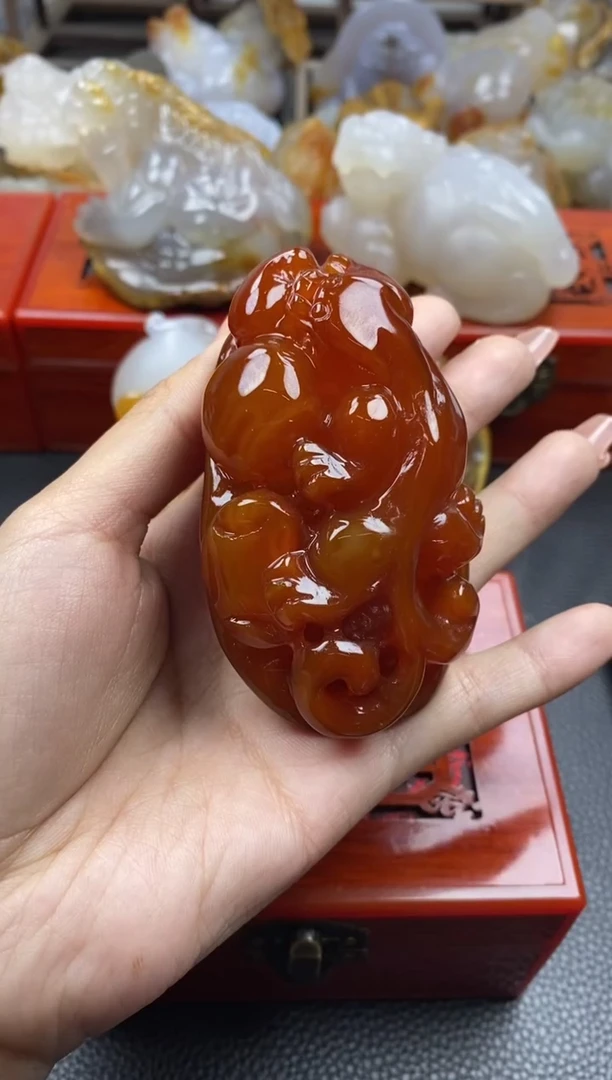 【闪购商品】玛瑙/玉髓手把未镶嵌00