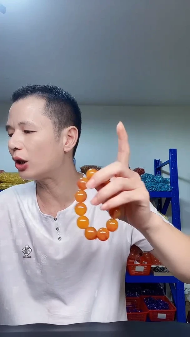 未镶嵌颈饰玛瑙/玉髓DY004印尼山龟甲手串20mm