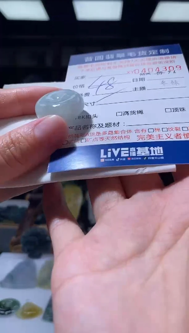颈饰未镶嵌翡翠翡翠404509
