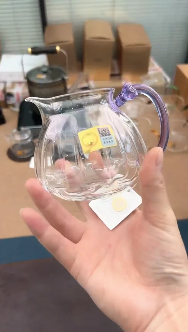 禾器莲君茶海浅紫色金标
