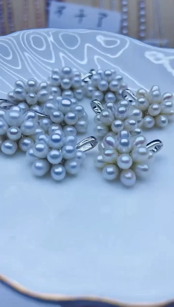 吊坠(不含链)未镶嵌淡水珍珠爆米花万能扣吊坠多样性发其一