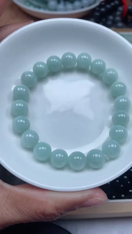 【闪购商品】翡翠手链未镶嵌卡10