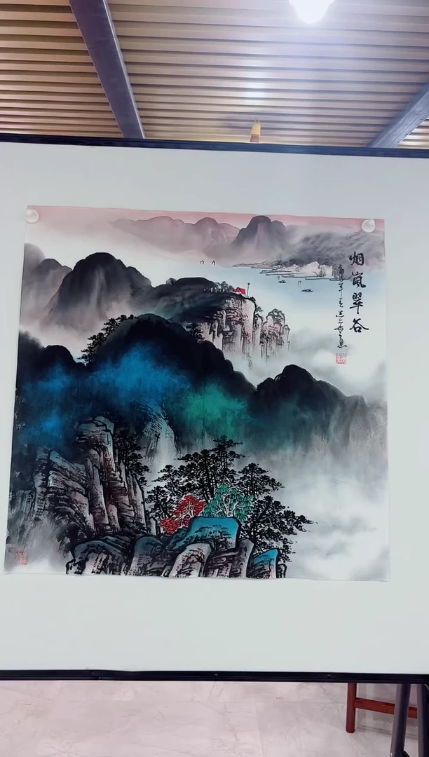 国画手写手绘国画作品