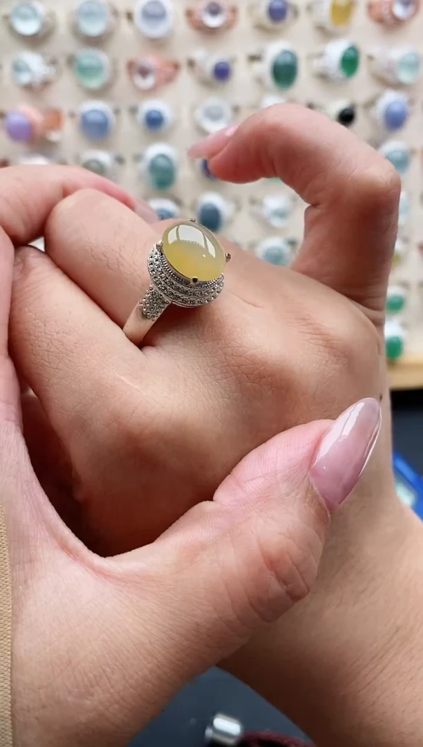 未镶嵌戒指翡翠天然缅甸翡翠A货333-2-5