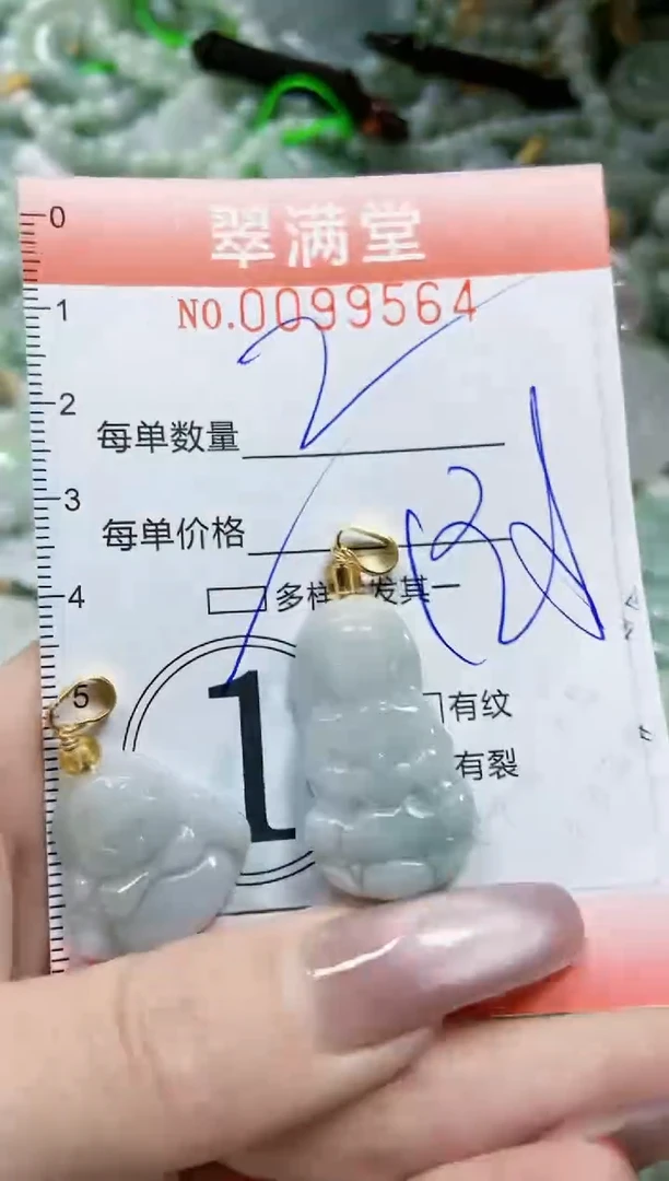 【闪购商品】翡翠颈饰未镶嵌闪购0099564多样性发其一