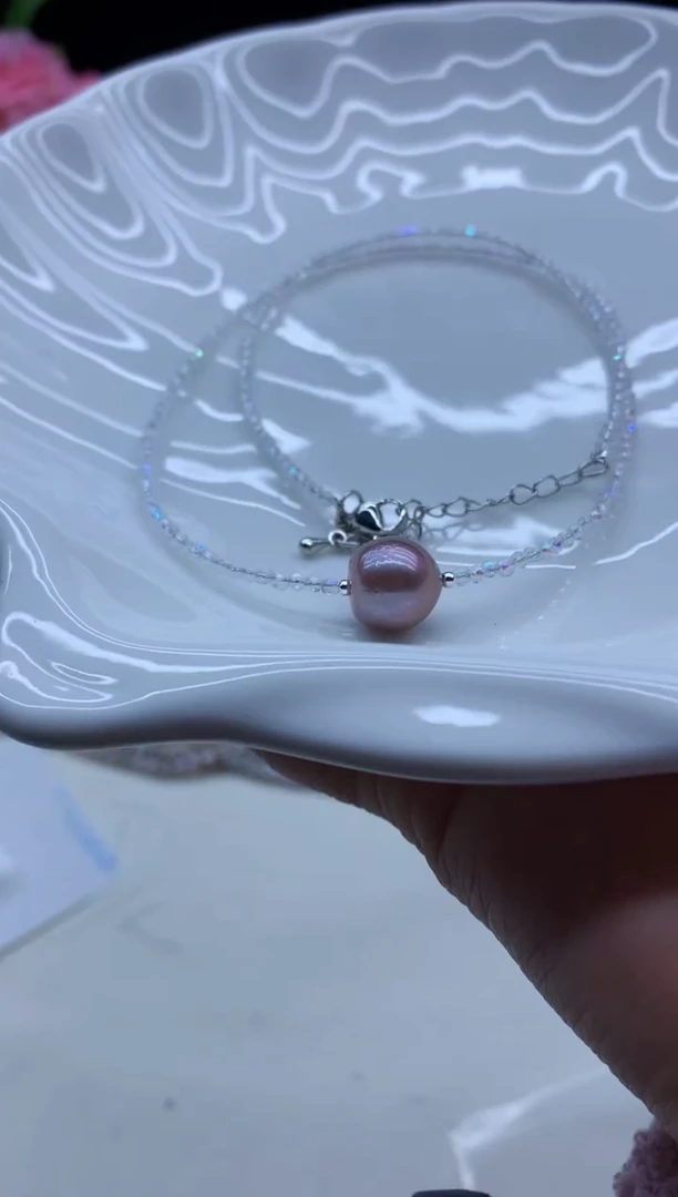 【闪购商品】淡水珍珠颈饰未镶嵌淡水珍珠项链