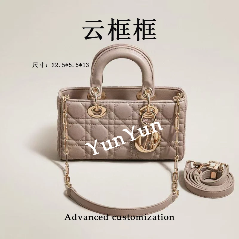【云云甄选】SK-83275-胭脂米色-轻奢时尚女士新款单肩斜挎包