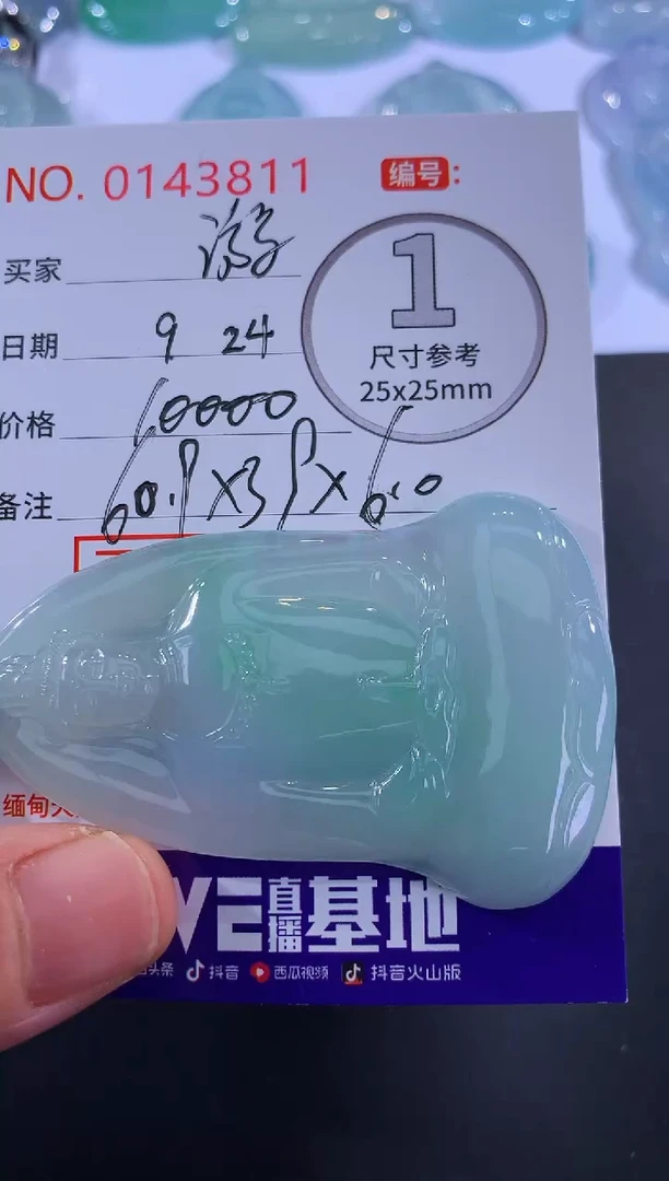 颈饰18K金镶嵌翡翠h****游！