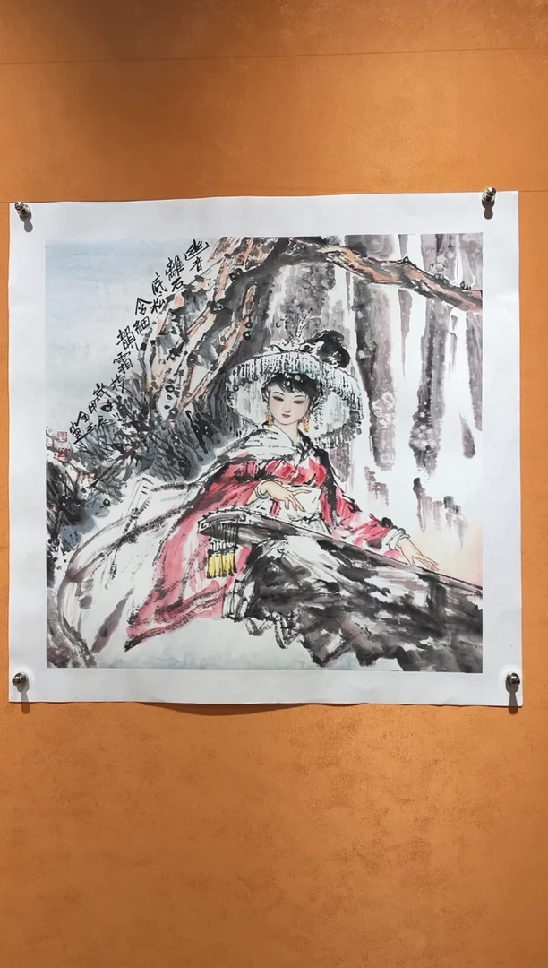 国画刘金玉老师亲笔手绘