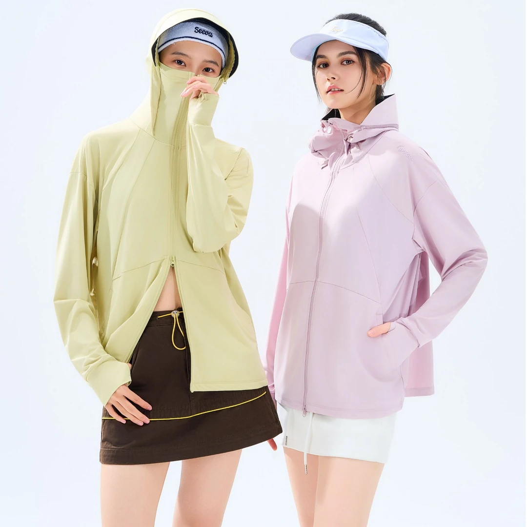 【新品！3.0冰皮原纱】薄款透气防晒衣时尚防紫外线运动户外防晒服D